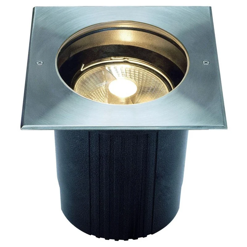 Dasar ES111 Bodeneinbauleuchte eckig Edelstahl 316 max. 75W IP67