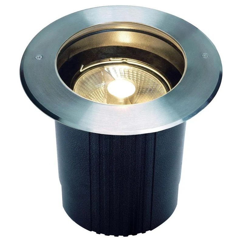 Dasar ES111 Bodeneinbauleuchte rund Edelstahl 316 max. 75W IP67