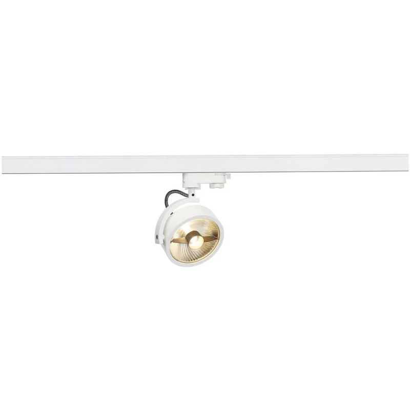 Kalu TRACK QPAR111 Leuchtenkopf Weiß inkl. 3P.-Adapter