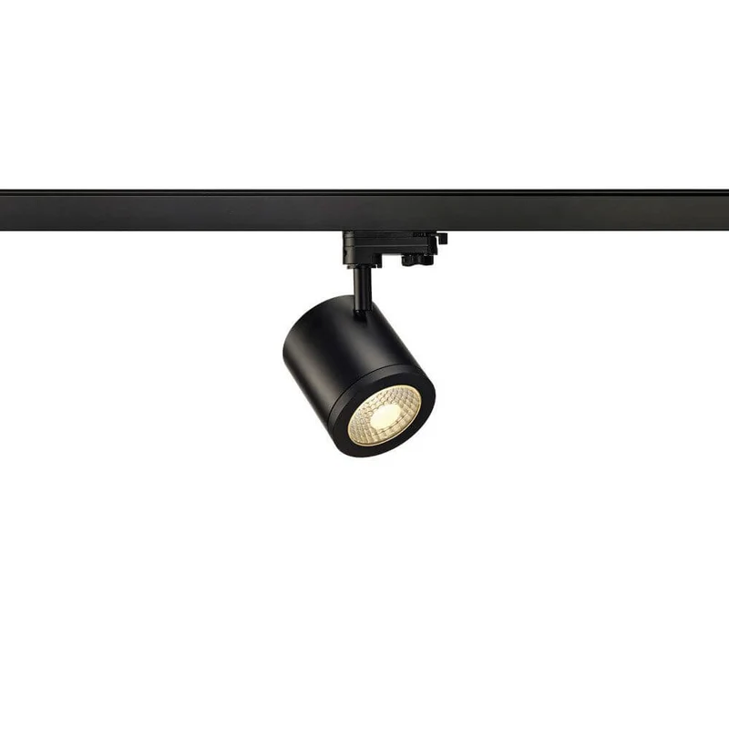 Enola C 9 LED Spot 55° inkl. 3P.-Adapter 9W 3000K Schwarz
