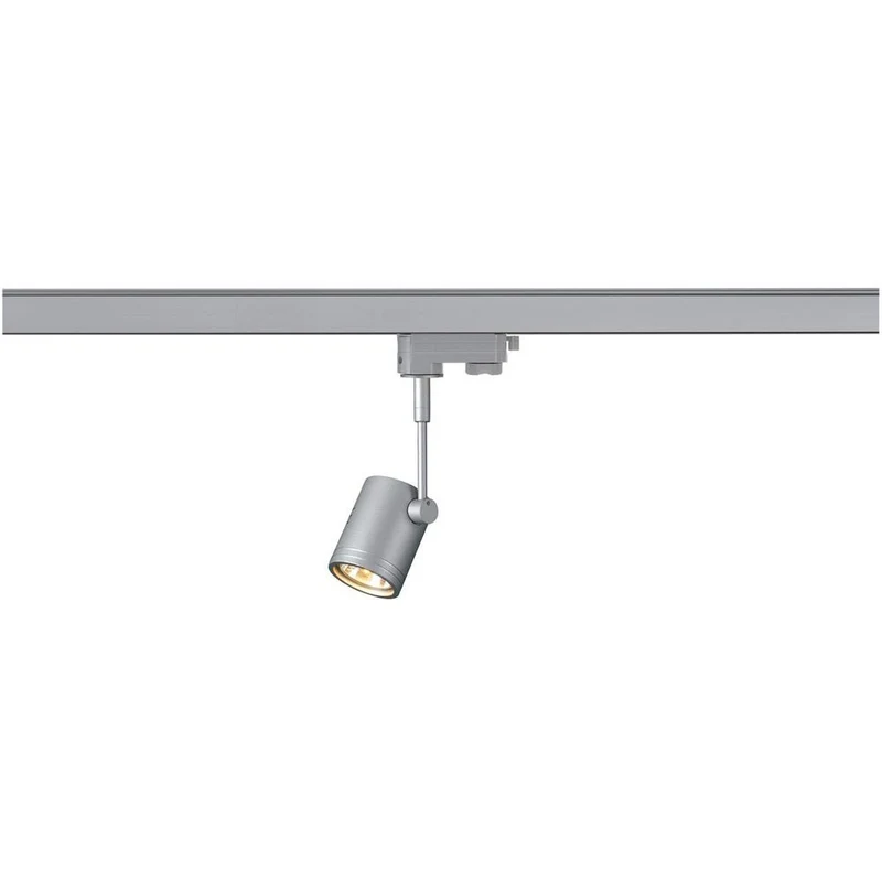 BIMA I Leuchtenkopf Silbergrau GU10 max. 50W inkl. 3P.-Adapter