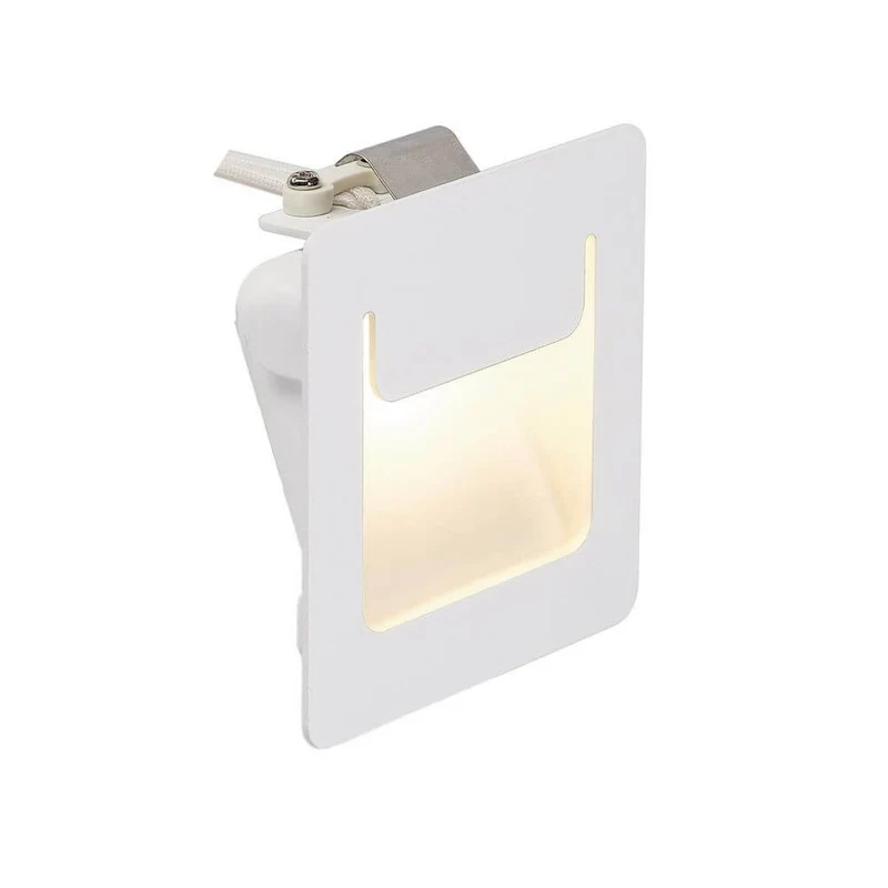 Downunder PUR Einbauleuchte eckig Weiß 3,5W LED Warmweiß 80x80mm
