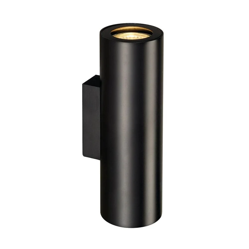 Enola B Up & Down Wandleuchte Schwarz 2xGU10 max. 50W
