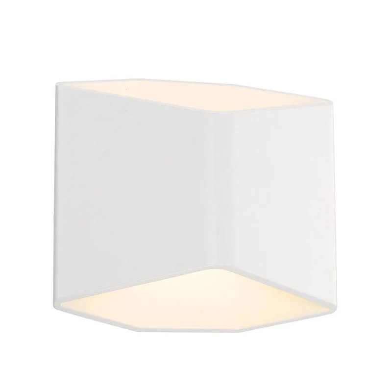 CARISO LED Wandleuchte 2 Weiß 7,5W LED 3000K