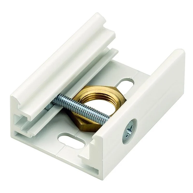Eutrac Pendelclip für 3-Phasenstromschiene Weiß