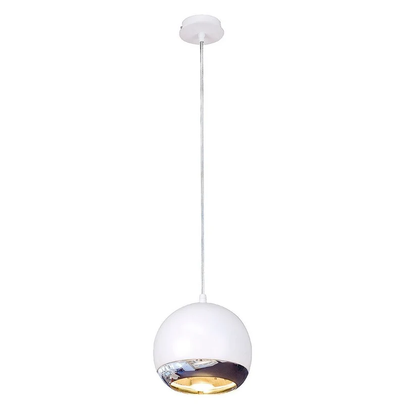 Light Eye Pendelleuchte weiß/chrom GU10 max. 75W,