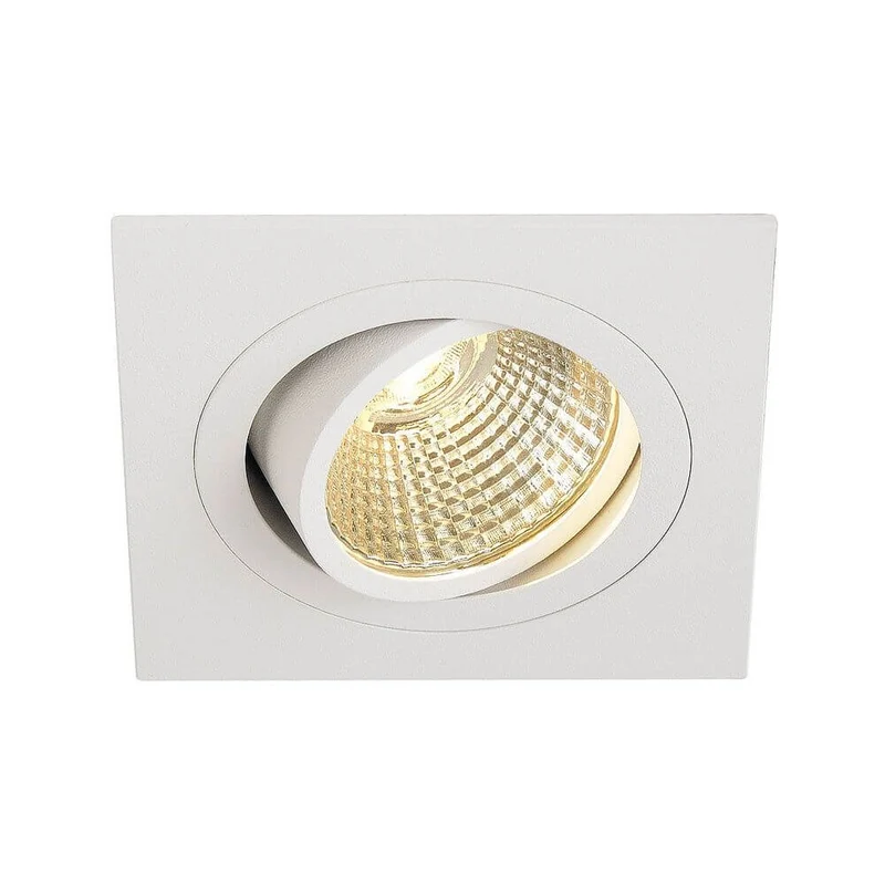 New Tria LED Downlight Square Weiß 6W 38° 2700K