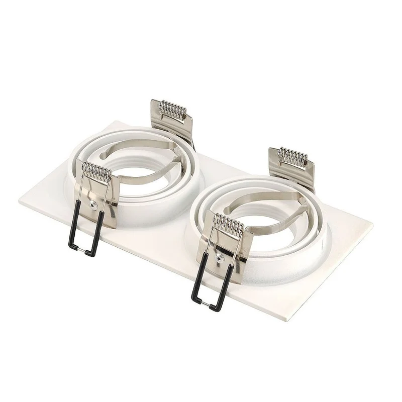 New Tria II GU10 Downlight rechteckig Weiß