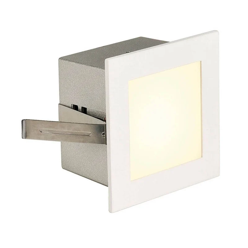 Frame Basic LED Einbauleuchte eckig Weiß Warmweiße LED