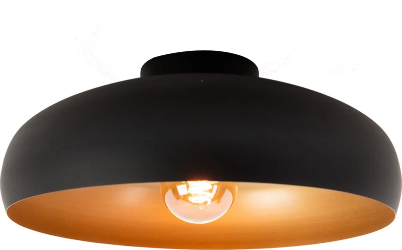 Eglo mogano plafondlamp - e27 - ø 40 cm - zwart koper