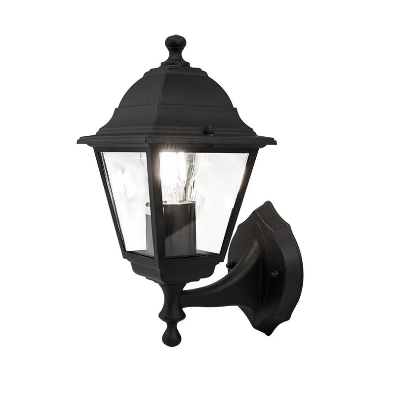 Abbey Road Außenwandlampe Schwarz IP44