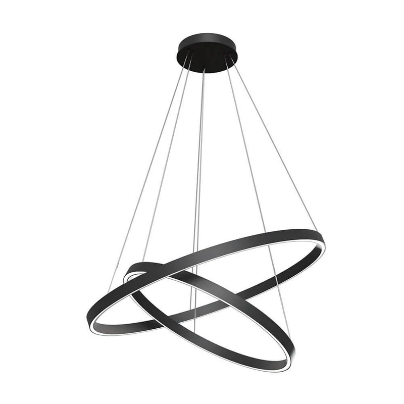 Rim LED Pendelleuchte Ø 80cm