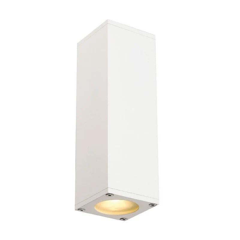 Theo Up & Down Wandleuchte eckig weiß 2xGU10 max. 2x50W