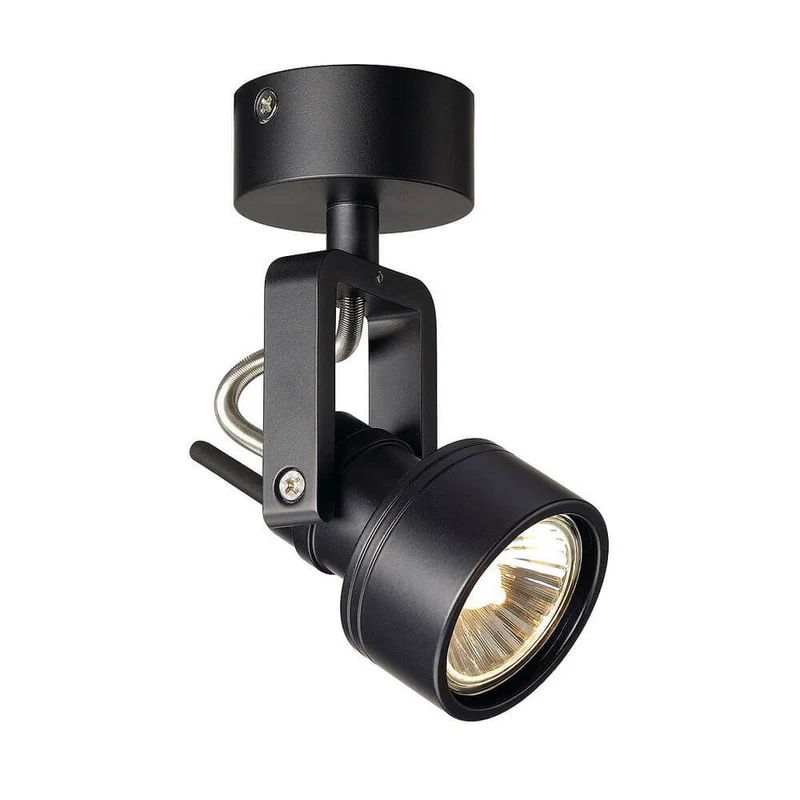 Inda Spot GU10 Wand- und Deckenleuchte schwarz max. 50W