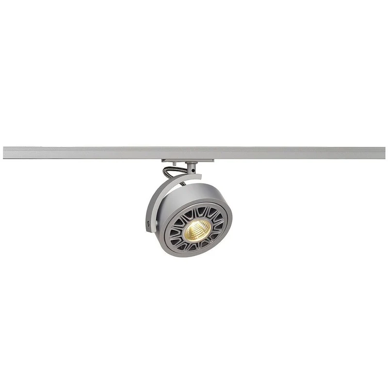 Kalu Track QPAR111 Leuchtenkopf silber, inkl. 1P.-Adapter
