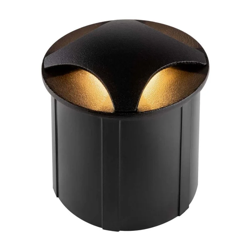 Biscotti LED Außen-Einbauleuchte Schwarz IP65