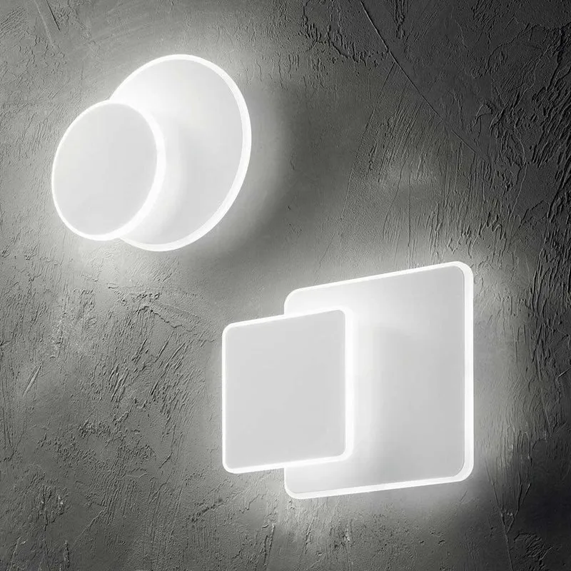 Pouche LED Wandleuchte Weiß