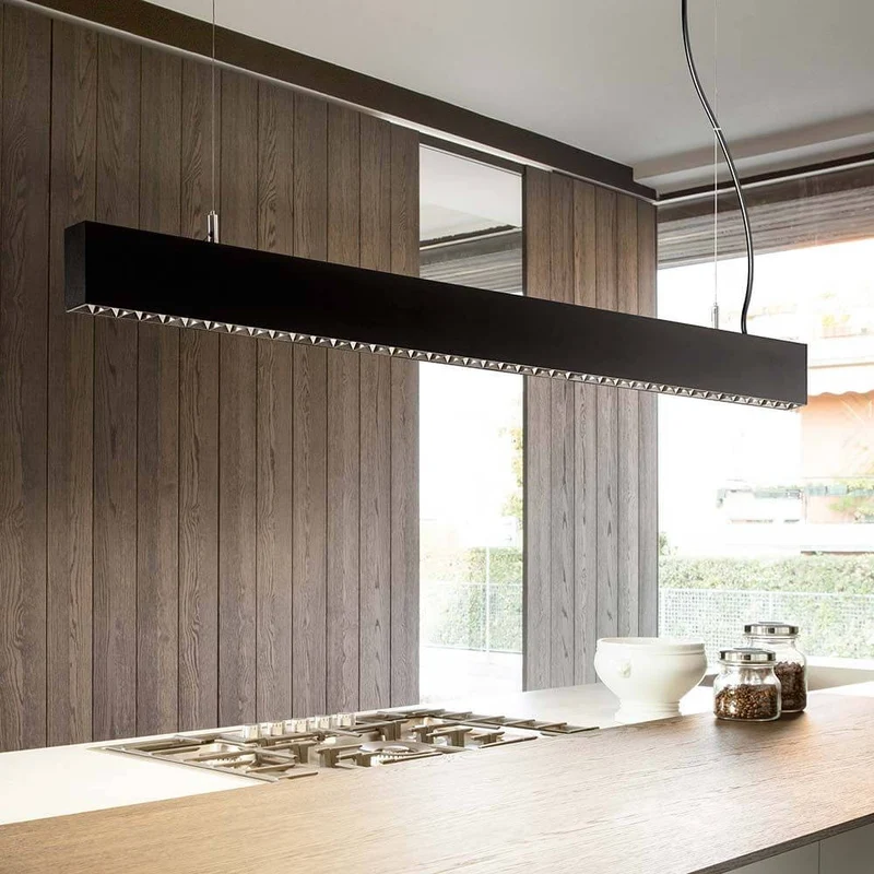 Steel LED Deckenleuchte Accent