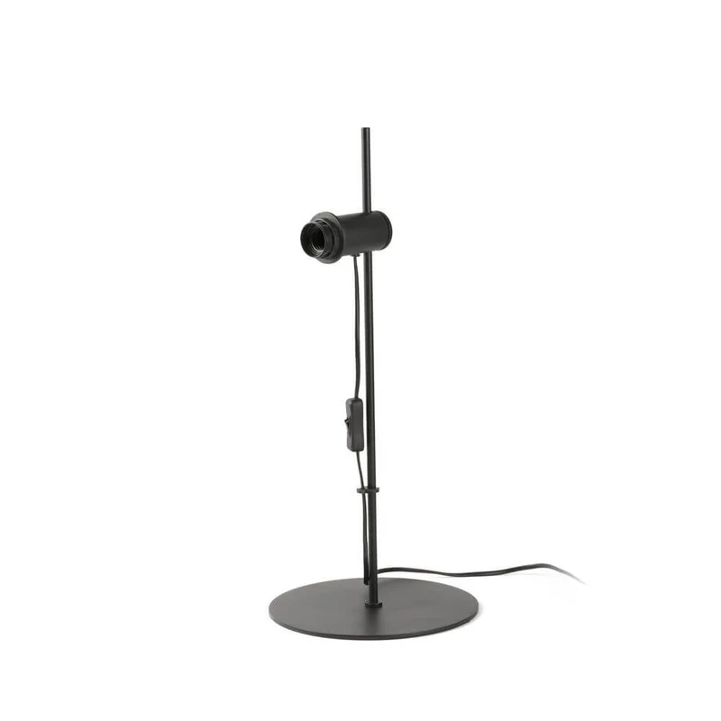 Lupe Tischlampe (ohne Schirm) Schwarz