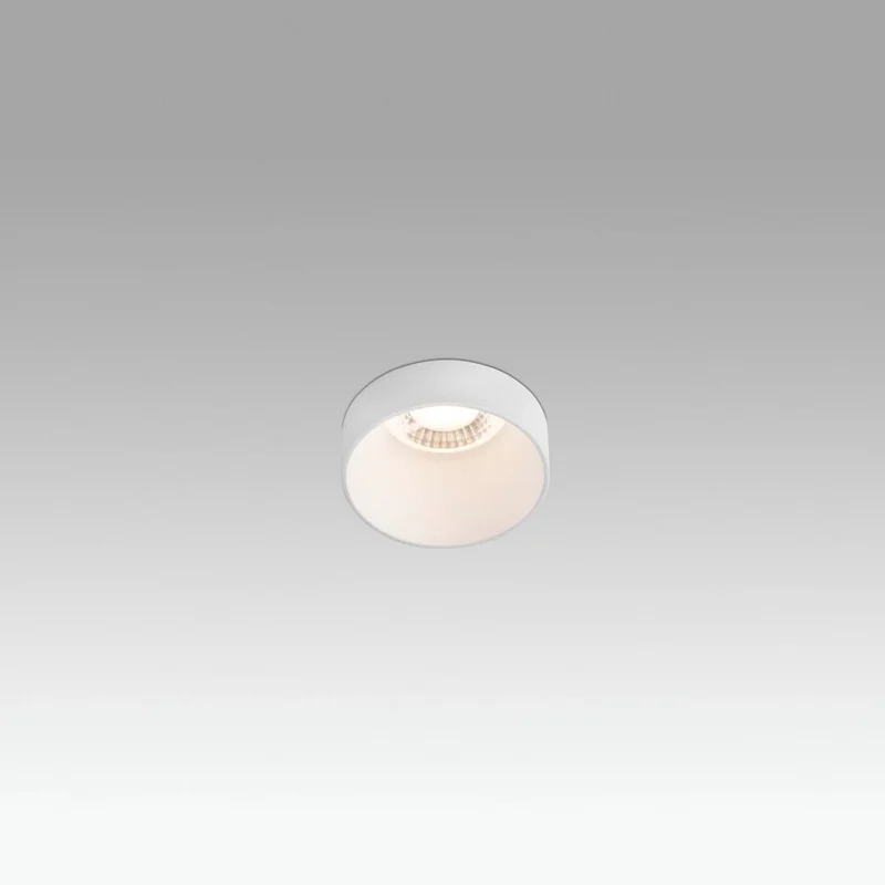 LED Einbauleuchte Bow Dimmbar 7W 2700K 36° Ø 50mm Weiß