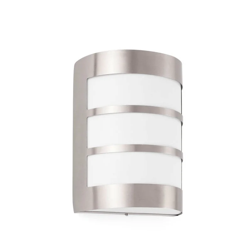 Außenwandleuchte CELA-2 IP54 Nickel-Matt