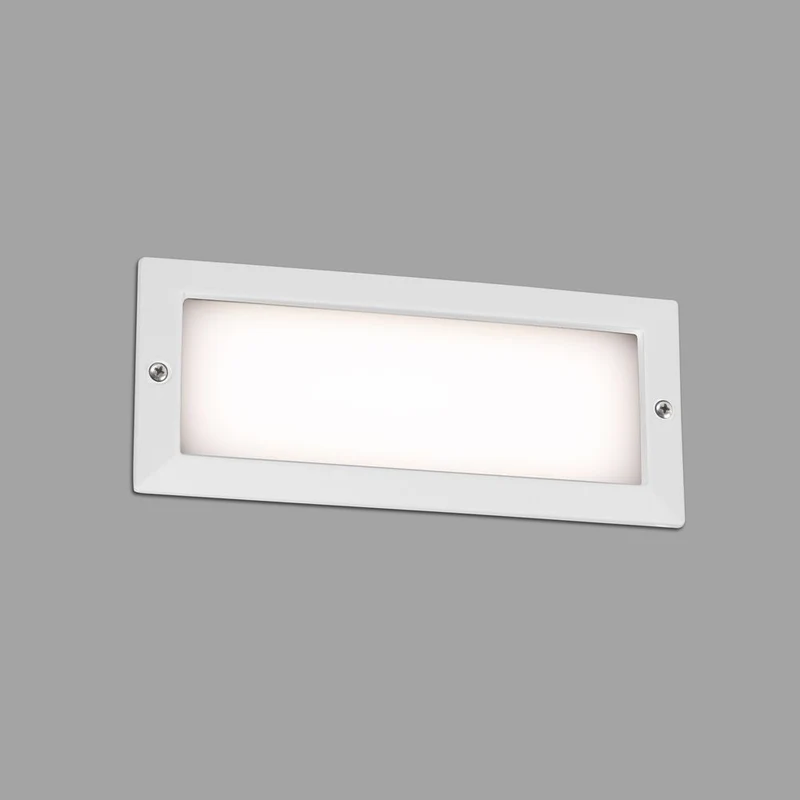 LED Wand-Einbauleuchte STRIPE-2 3000K IP54 Weiß