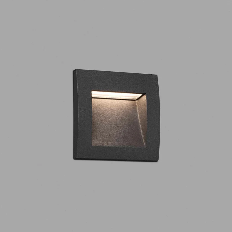 LED Wandaußenbauleuchte SEDNA-1 3000K IP65 Dunkelgrau
