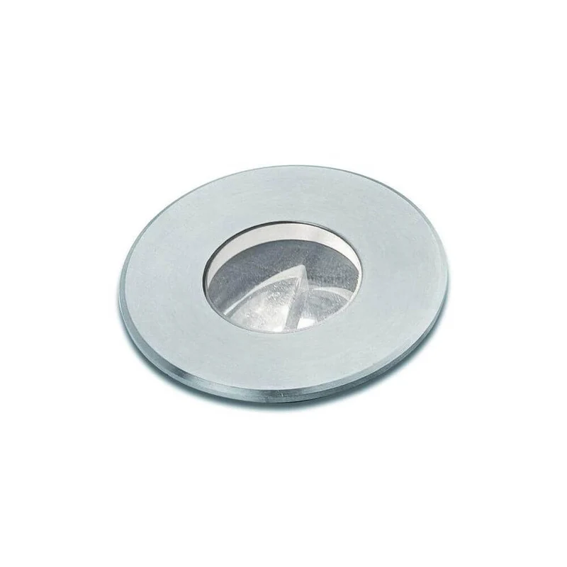 LED Einbaulampe CURTIS IP44 Nickel-Matt asymmetrisch