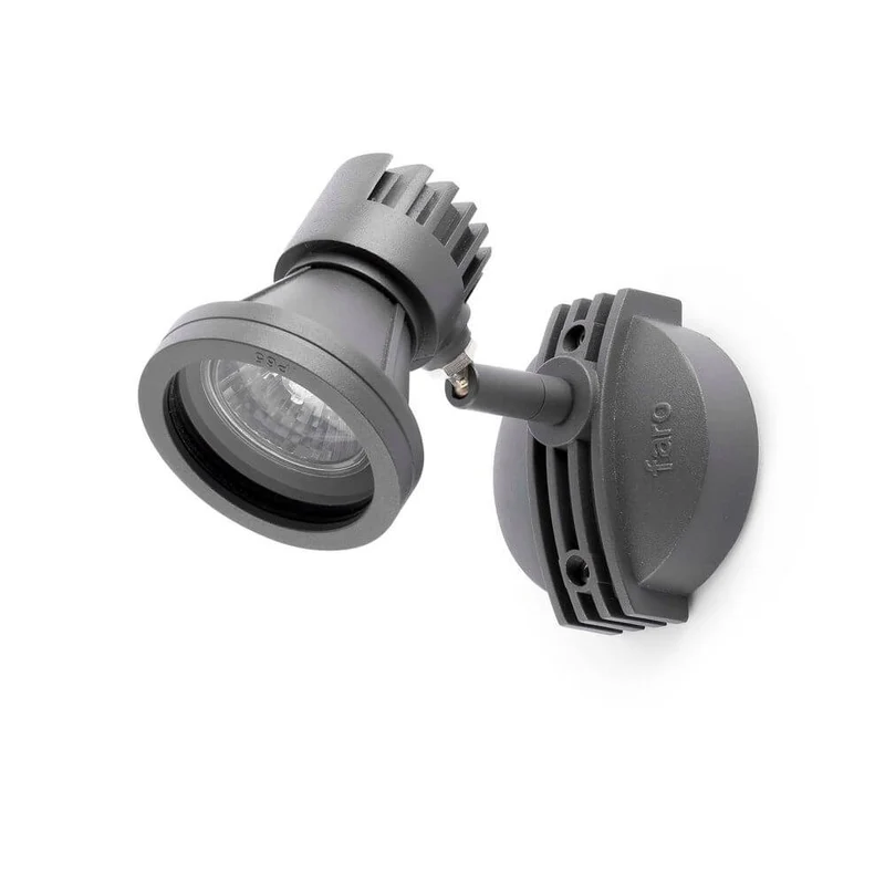 LED Außenwandstrahler MINIPROJECT IP65 Grau