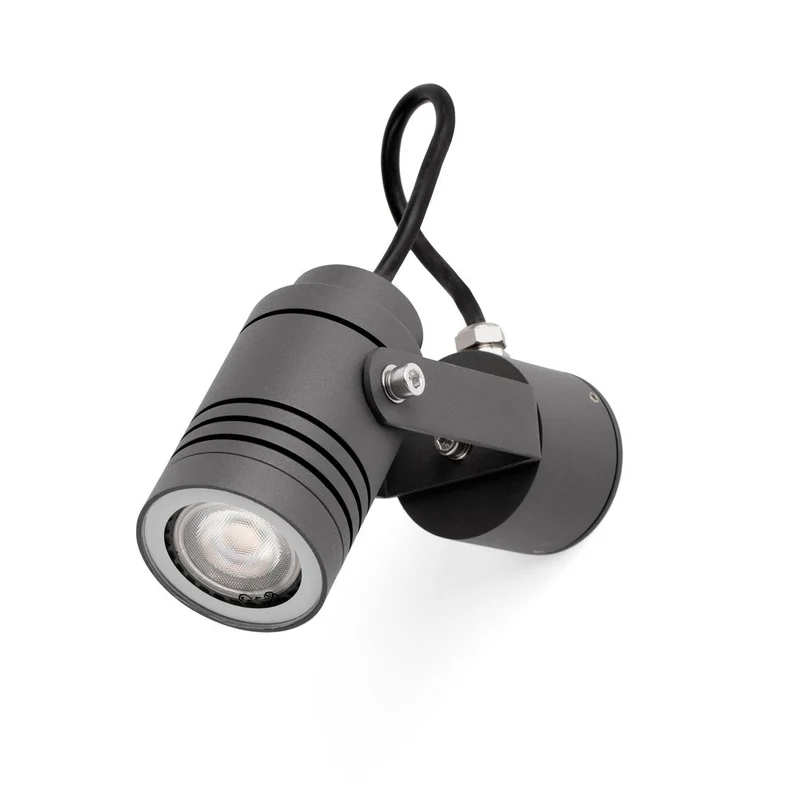 LED Außenwandspot LIT IP54 Dunkelgrau