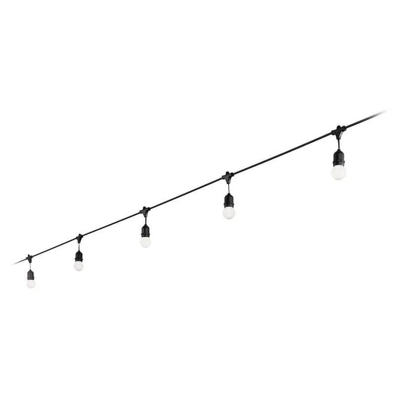10 flg. Lichterkette Fiesta Sp10 für Außen Schwarz