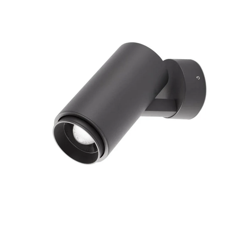 Plom LED Outdoor-Wandstrahler Zoom 18°- 45° IP54 Anthrazit