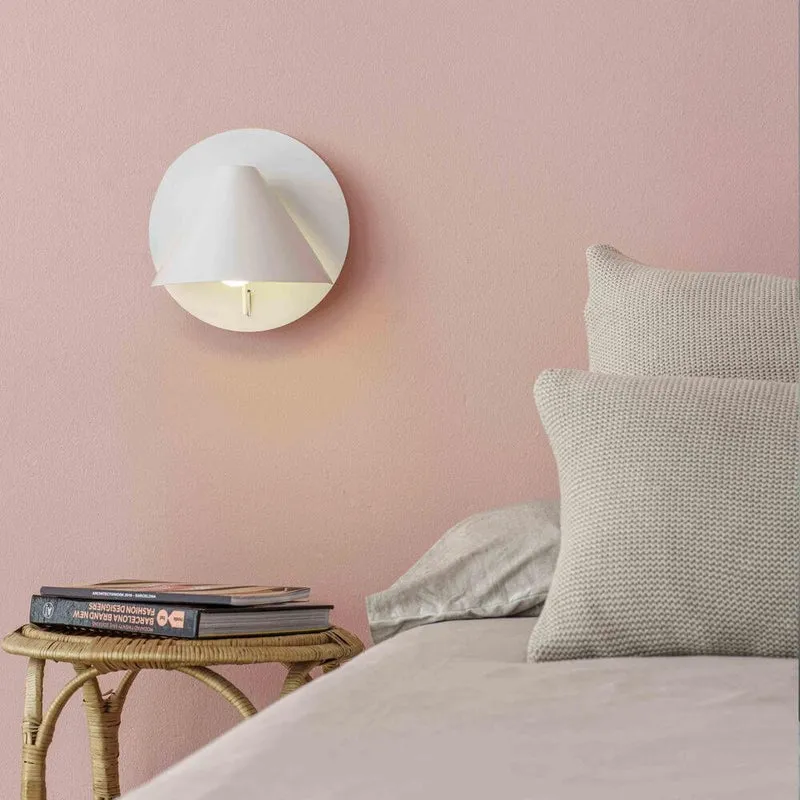 Noon Wandlampe Weiß