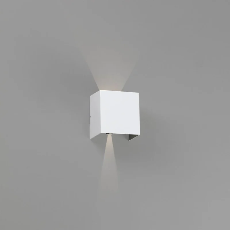 LED Außenwandleuchte OLAN 3000K IP54 Weiß