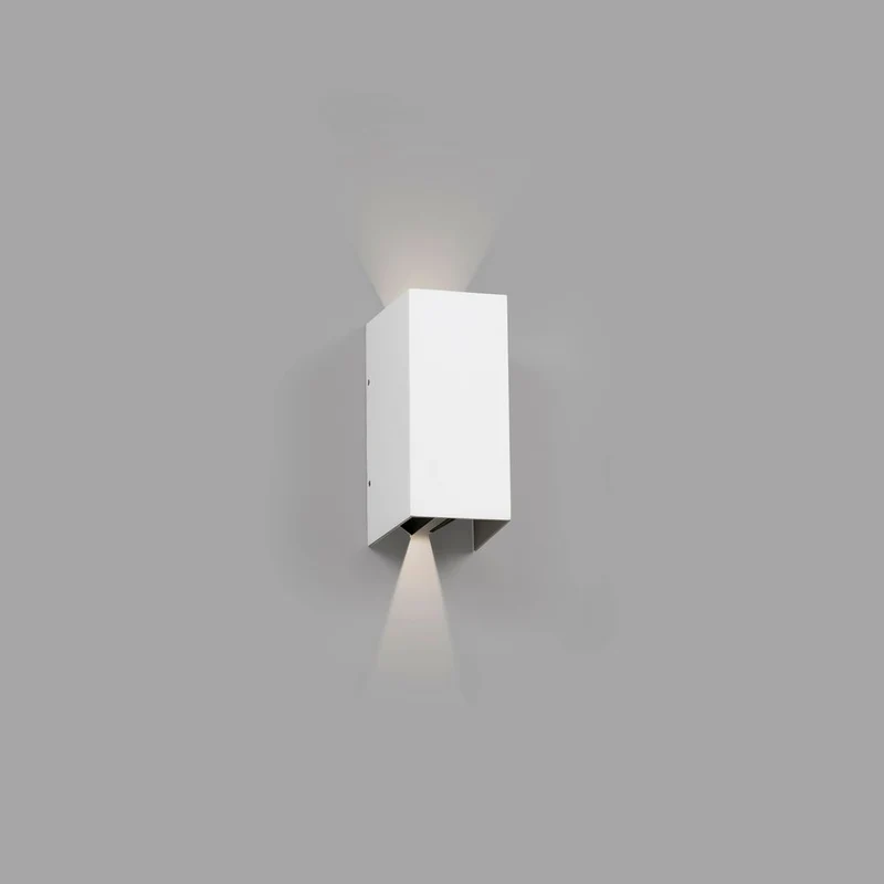 LED Außenwandleuchte BLIND 3000K IP54 Weiß