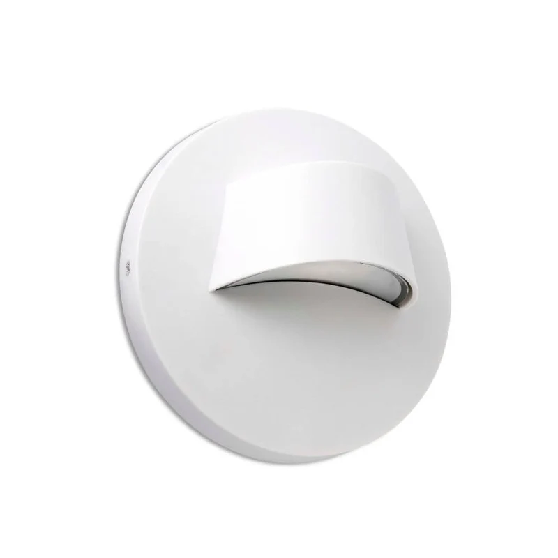 LED Außenwandleuchte BROW 3000K IP44 Weiß