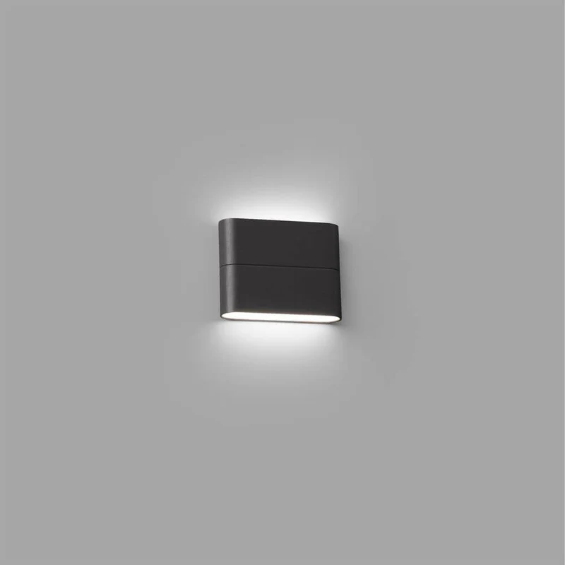 LED Außenwandleuchte ADAY-1 3000K IP54 Dunkelgrau