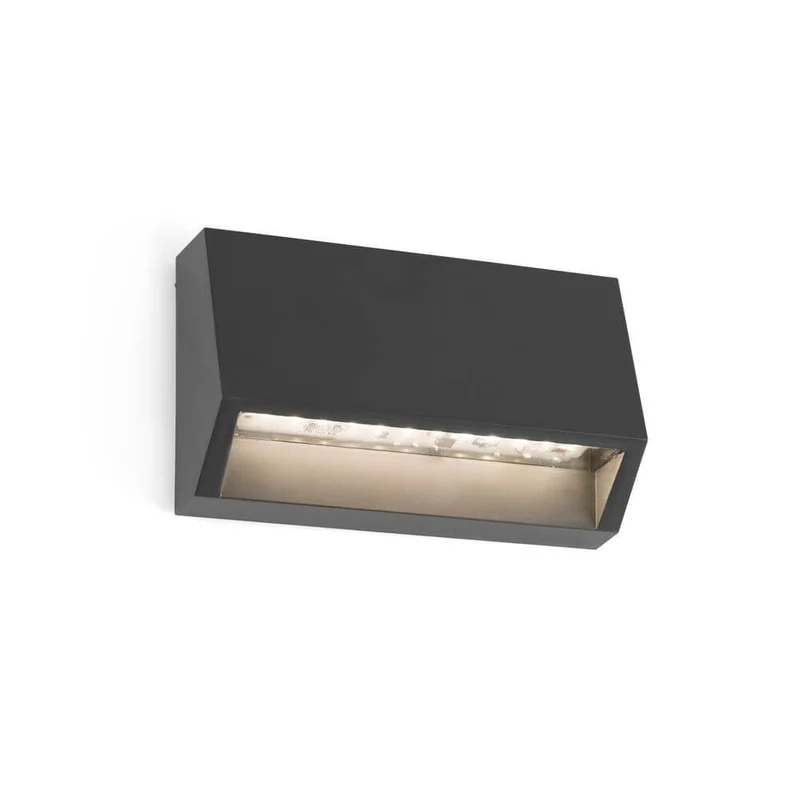 LED Aufbauleuchte MUST 3000K IP65 Dunkelgrau Salzwasserfest