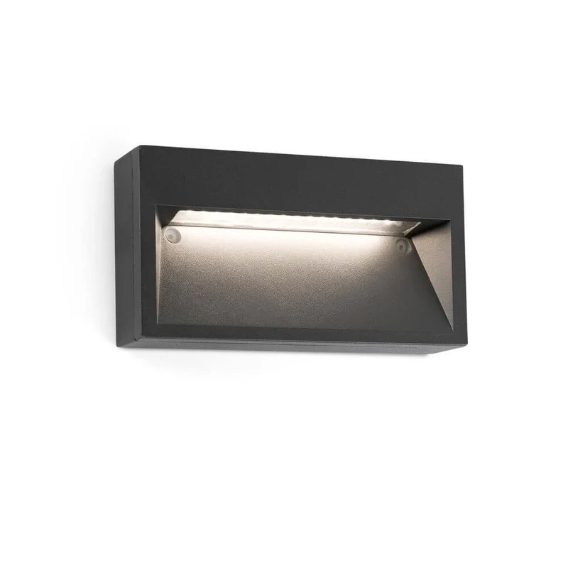 LED Außen-Aufbaulampe PATH 3000K IP44 Dunkelgrau