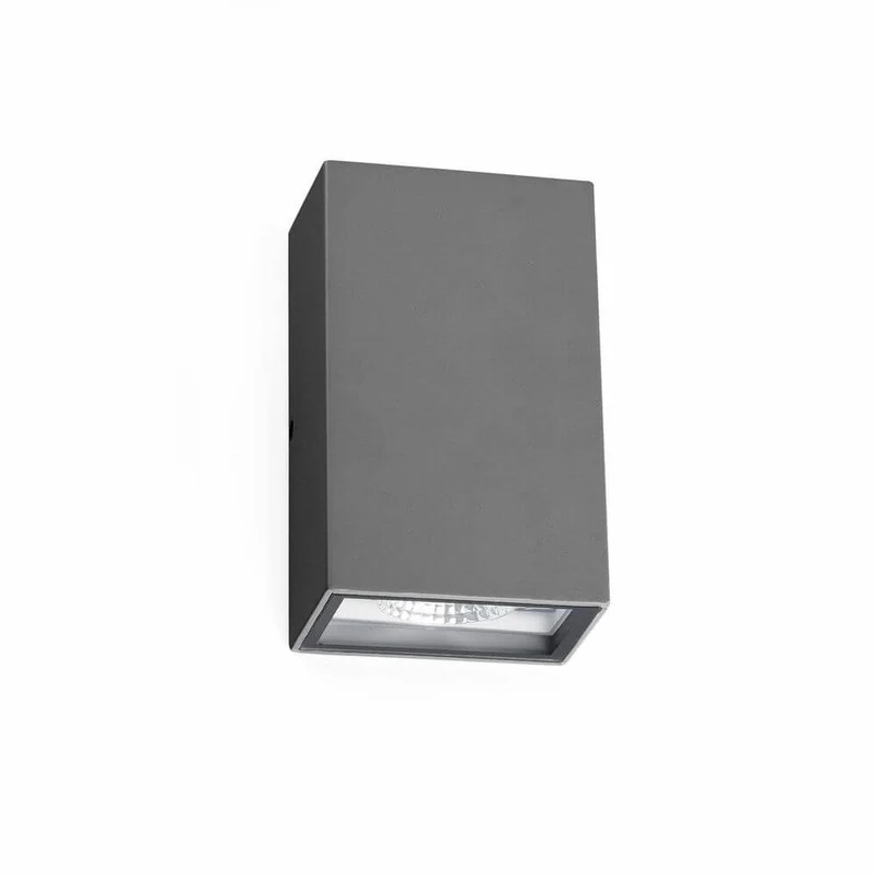 LED Außenwandleuchte LING 6W 4000K IP54 Dunkelgrau