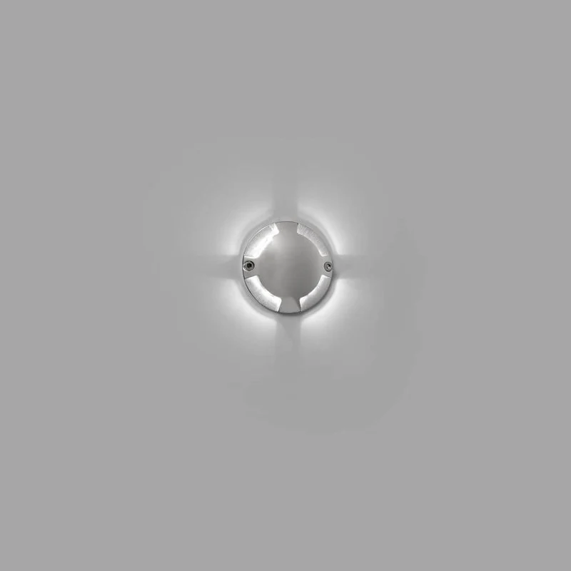 LED Aufbaulampe KEENAN-3 6500K IP67 Nickel-Matt