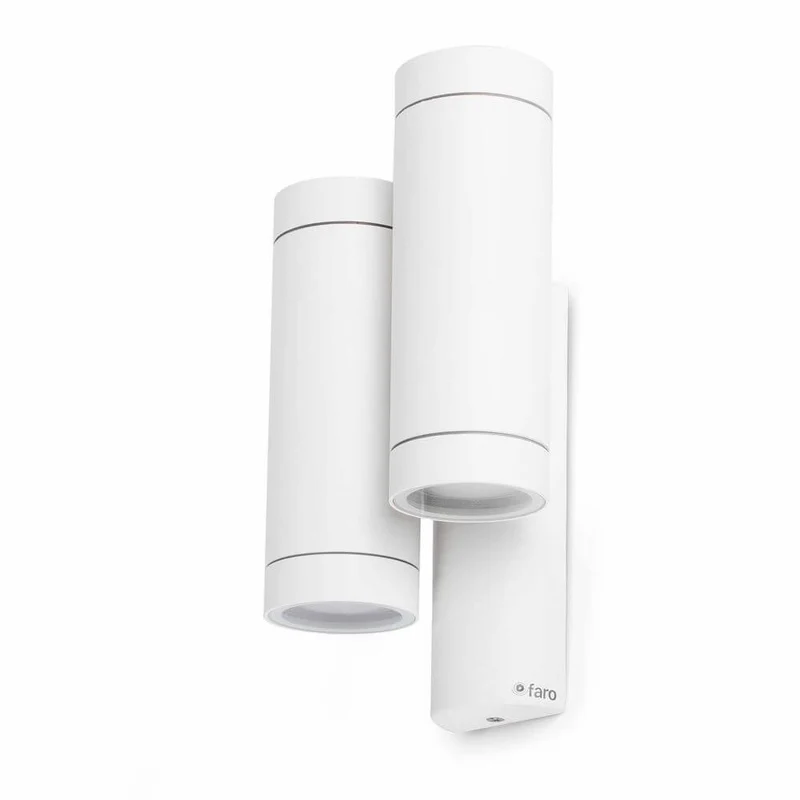 Außenwandlampe STEPS IP44 Weiß