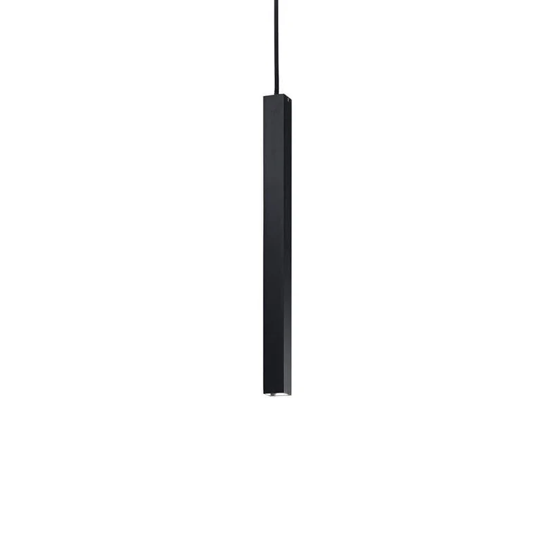 LED Hängelampe Ultrathin Klein Quadratisch Schwarz