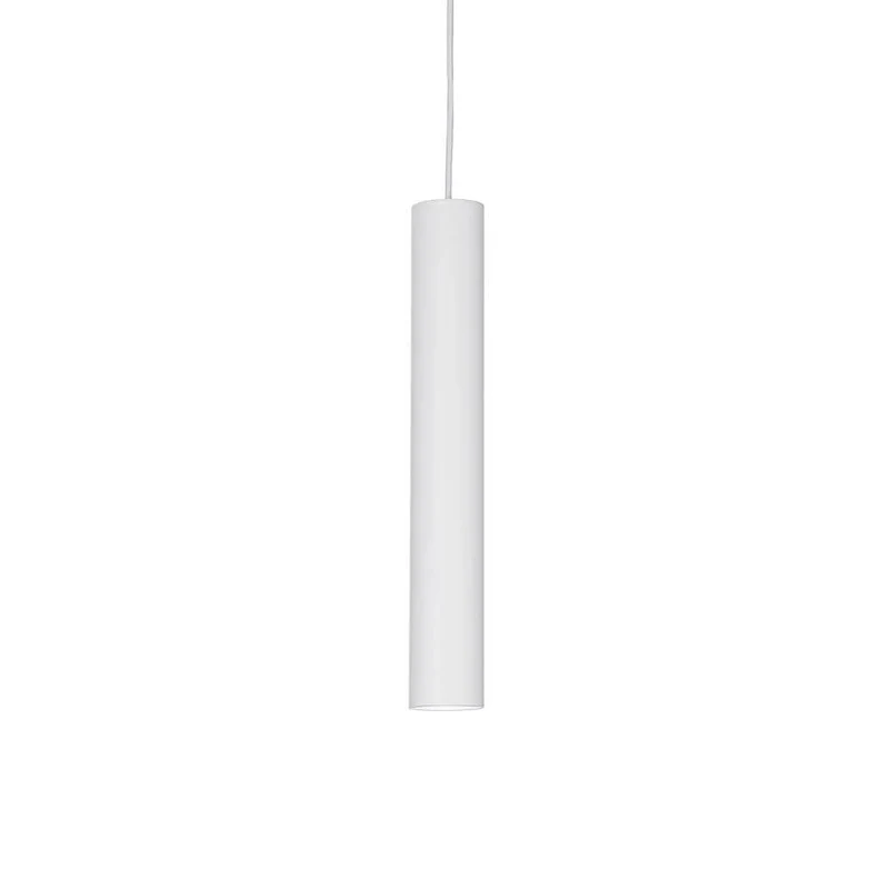 LED Hängelampe Tube Klein Weiß