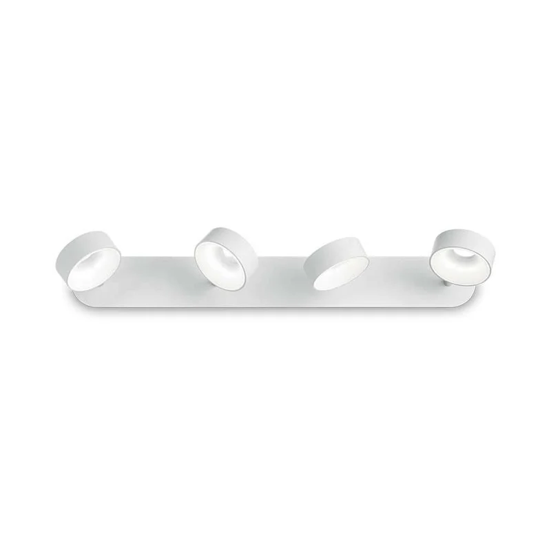 LED Deckenlampe Oby 4-flammig Weiß