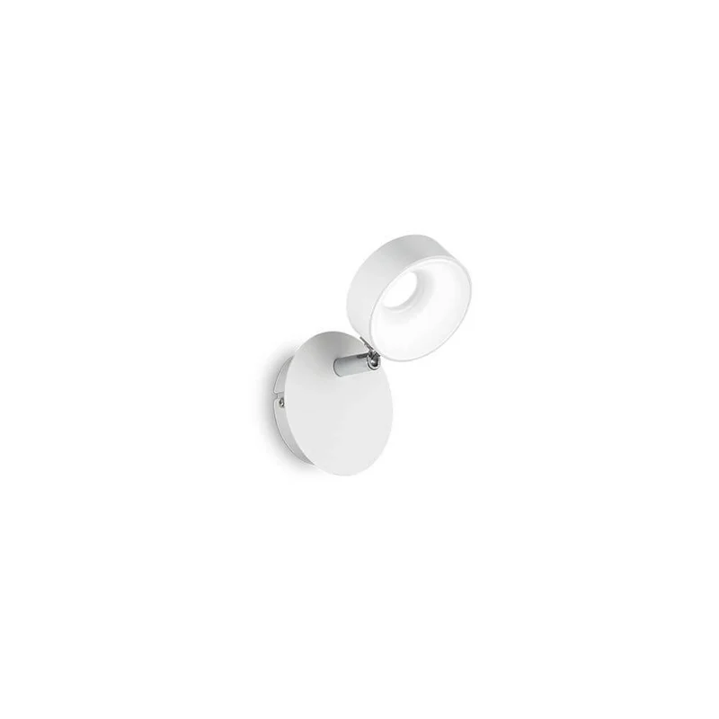 LED Wandleuchte Oby Weiß