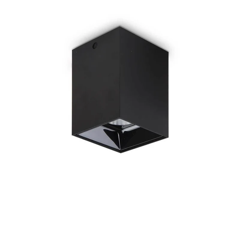 LED Deckenlampe Nitro 15W Quadratisch Schwarz