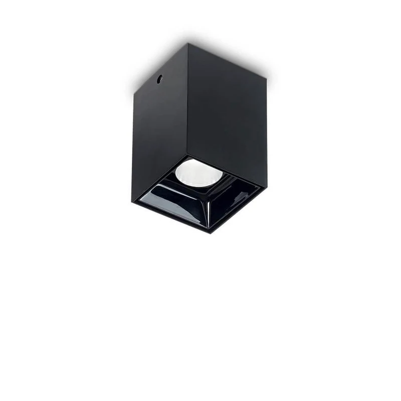 LED Deckenleuchte Nitro 10W Quadratisch Schwarz