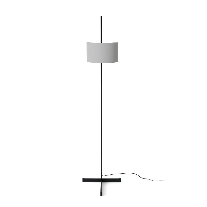Stehlampe STAND UP Schwarz, Grau