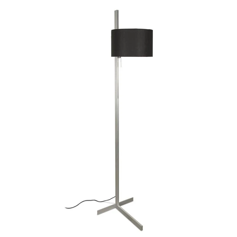 Stehlampe STAND UP Aluminium, Schwarz